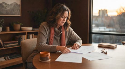 Therapist reviewing ADHD treatment plan